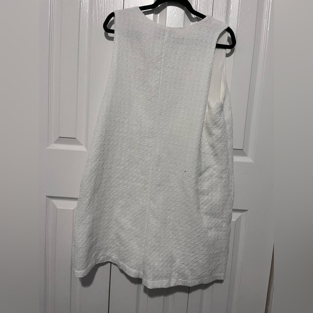 Tuckernuck White Textured Myla Romper Xxl View 3